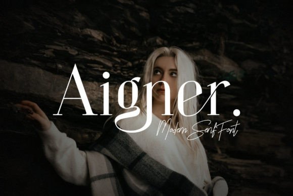 Aigner: A Serif Font for Impactful Campaigns