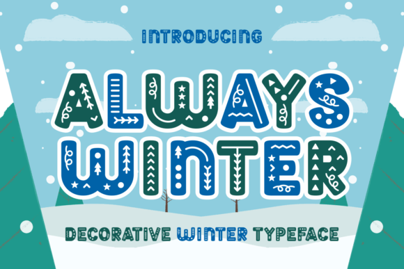 Always Winter Font for Web Design