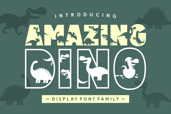 Amazing Dino Font for Bold Campaigns