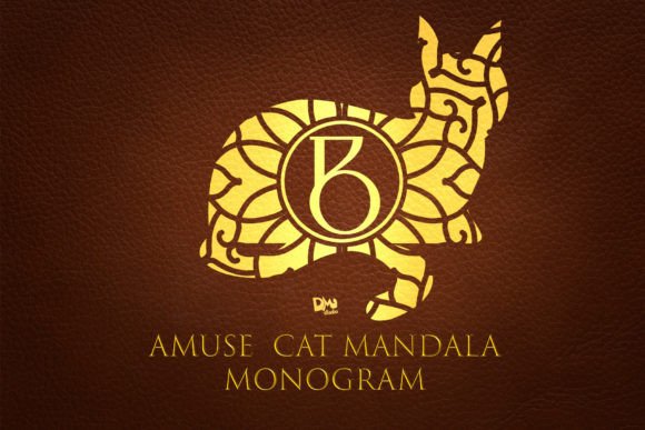 Amuse Cat Mandala Monogram Review