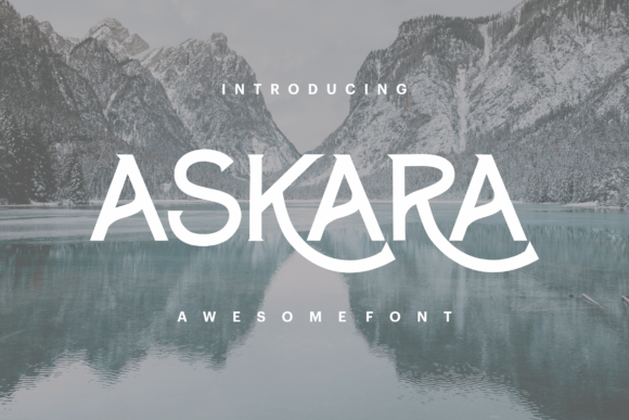 Askara: A Bold Serif Font for Web Design