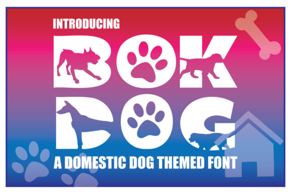 Bok Dog Font: Bold & Friendly Design