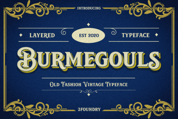 Burmegouls: A Stylish Serif Font