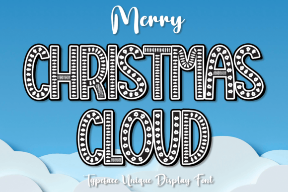 Christmas Cloud Font Review
