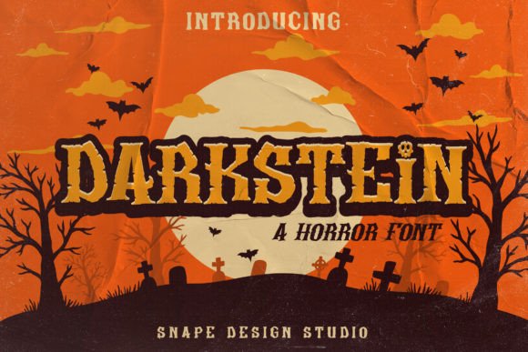 Darkstein Font for Creative Projects