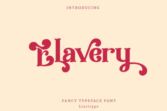 Elavery: A Whimsical Serif Font for Makers