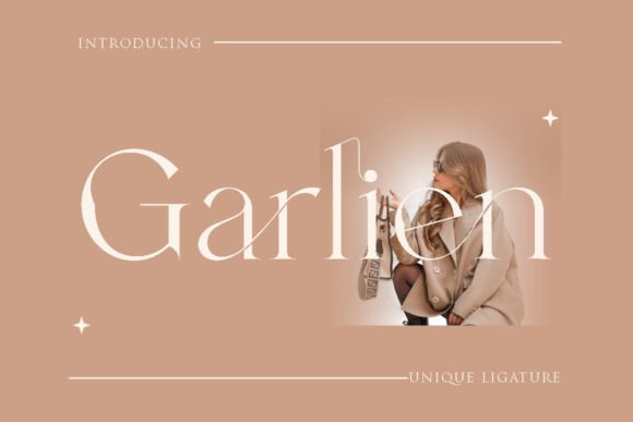 Garlien: A Stylish Serif Font for Web Design