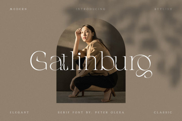 Gatlinburg Font: Elegant Serif for Editorial Design