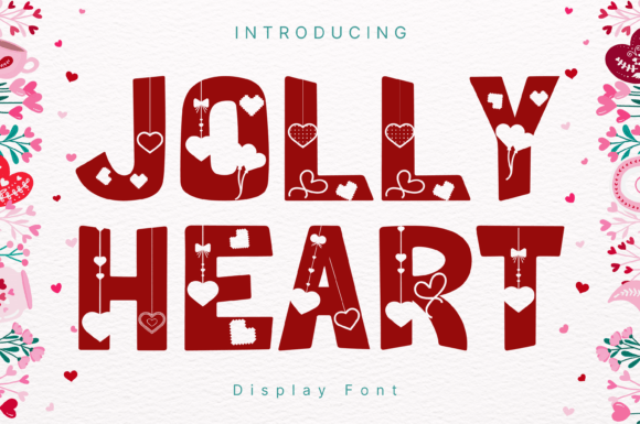 Jolly Heart: A Whimsical Font for Creative Projects