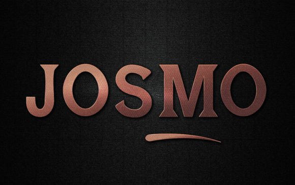 Josmo: A Serif Font for Creative Campaigns