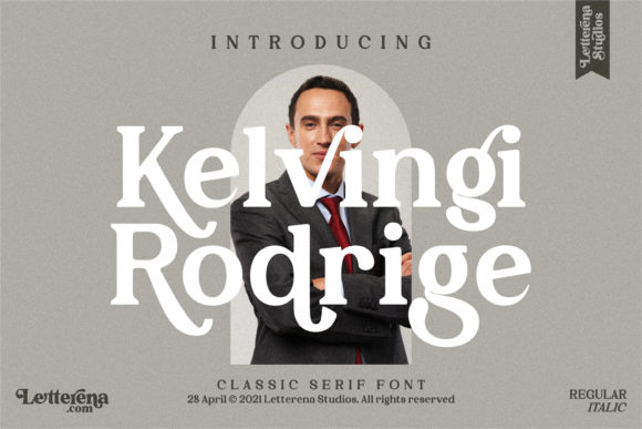 Kelvingi Rodrige: A Stylish Serif for Modern Design