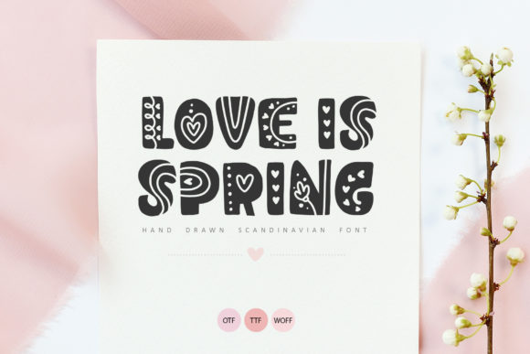 Love is Spring Font