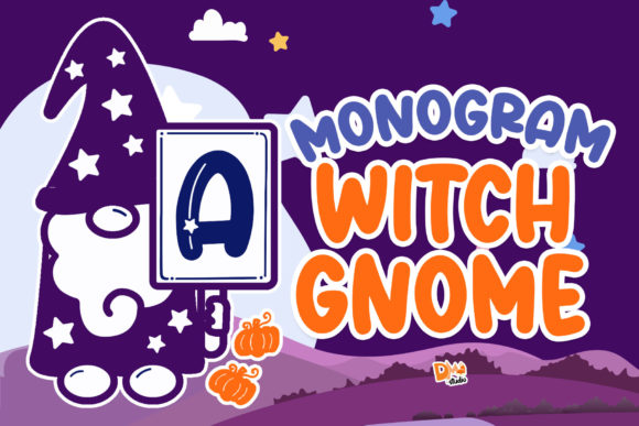 Monogram Witch Gnome Font