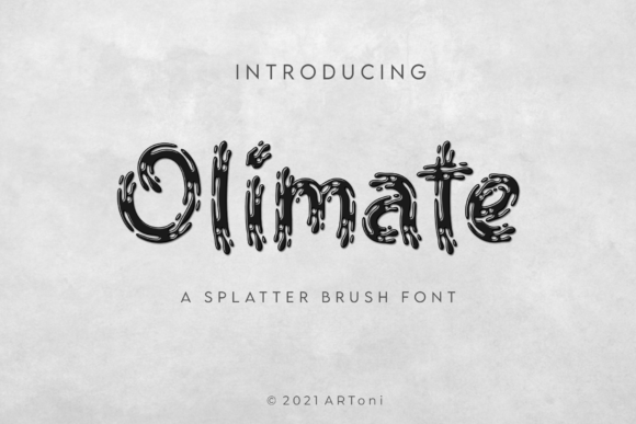 Olimate Font: Summer Style for Web Design