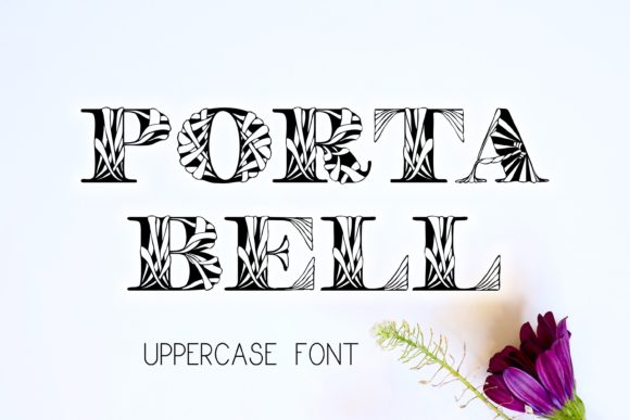 Portabell: A Bold Decorative Font
