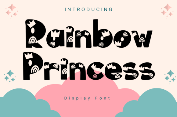 Rainbow Princess Font for Creative Campaigns