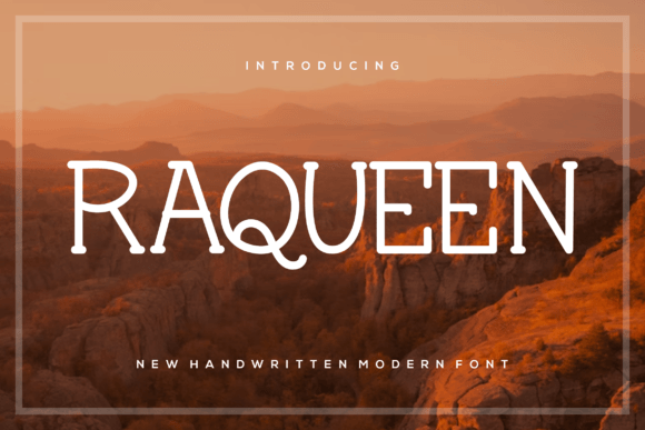 Raqueen: A Serif Font for Editorial Elegance