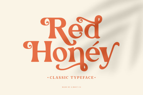 Red Honey Font for Creative Makers