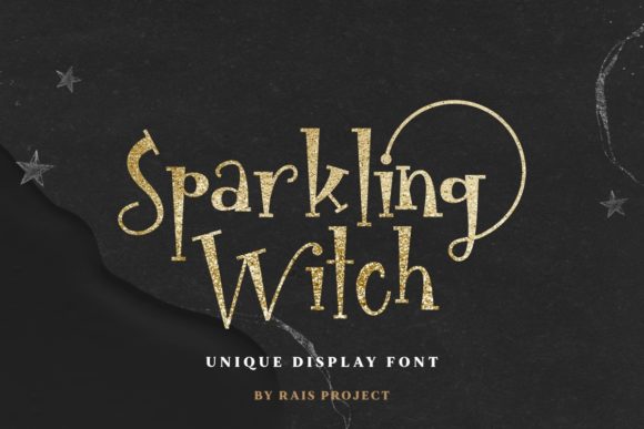 Sparkling Witch: A Magical Serif Font