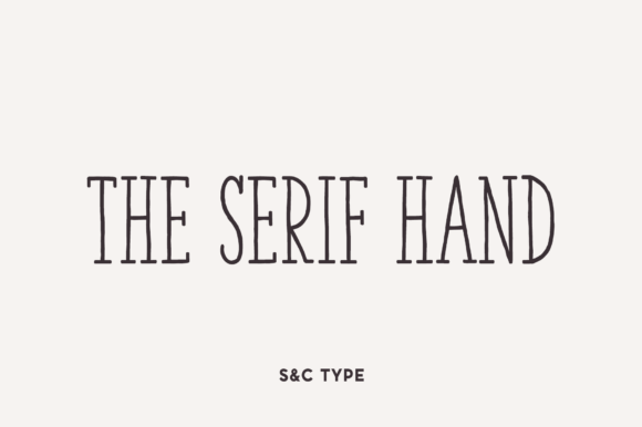 The Serif Hand Font Review