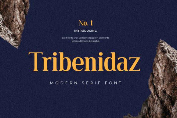 Tribenidaz: A Serif Font for Editorial Elegance